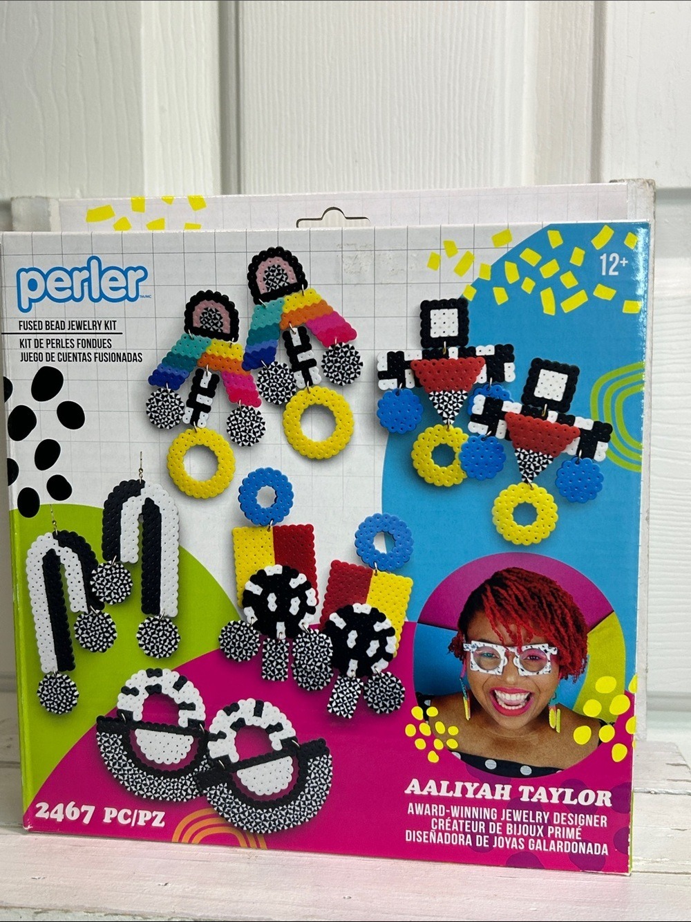 Perler Aaliyah Taylor Fused Bead Jewelry Kit
